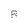 DONNA ORO CIONDOLO LETTERA R ELEMENTS - ORO BIANCO E DIAMANTI ref. DCHF5063R.005