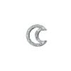 DONNA ORO CIONDOLO LUNA GRANDE ELEMENTS - ORO BIANCO E DIAMANTI ref. DCHF5068.005