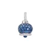 CHANTECLER Ciondolo medio in oro diamanti e zaffiri ref. 30942