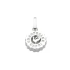 CHANTECLER Ciondolo medio Logo Gallo in argento