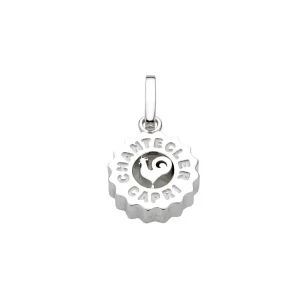 CHANTECLER Ciondolo medio Logo Gallo in argento