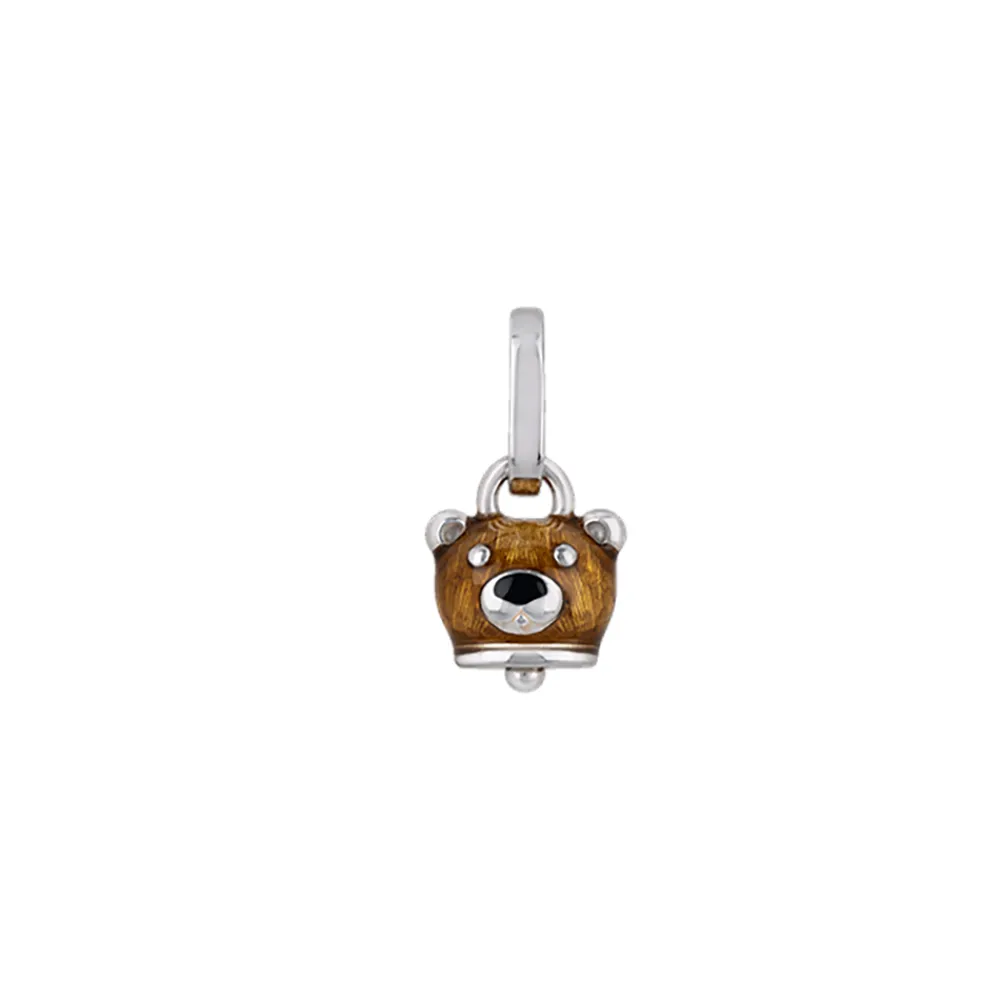 ciondolo_orso_piccolo_cha_0.webp CHANTECLER CIONDOLO ORSO PICCOLO IN ARGENTO E SMALTO MARRONE CHIARO - ET VOILÀ ref. 41128