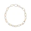 PESAVENTO Collana a maglie in argento rodio-rosa ref. WPLVE1810