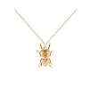 PDPAOLA COLLANA AMULETO COURAGE BEETLE ref. CO01-253-U