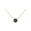 CHANTECLER Collana in oro rosa e diamanti neri ref. 41410