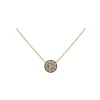 CHANTECLER Collana in oro giallo e diamanti champagne ref. 41411