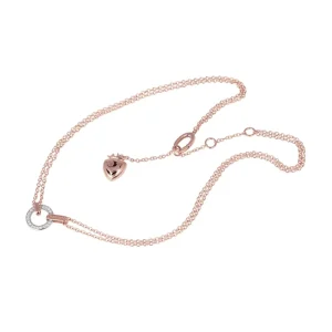 CHANTECLER Collana in oro rosa e diamanti ref. 32501