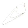 CHANTECLER Collana triplo filo in oro rosa e diamanti bianchi