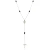 FACCO COLLANA  colore Bianco con zirconi Simbolo:  CREDO  "Gli autentici valori della vita"