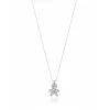 FACCO COLLANA  colore Bianco con zirconi Simbolo:  MAMMA "La gioia pi? grande di sempre"