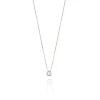 FACCO COLLANA  colore Bianco con zirconi Simbolo:  LUCE "Risplende negli occhi di chi ? felice"