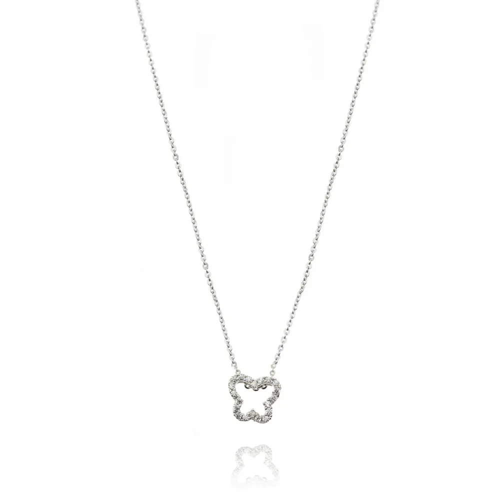 collana_colore_bianco_con_0.webp FACCO COLLANA colore Bianco con zirconi Simbolo: FARFALLA "Per chi vive con gioia"