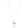 FACCO COLLANA colore Bianco Simbolo: SOLE "Un raggio di Sole scalda il cuore"
