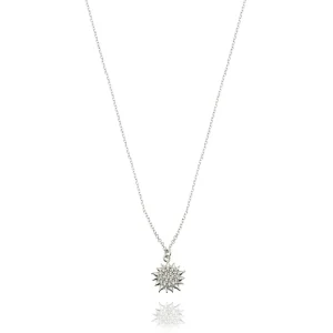 FACCO COLLANA  colore Bianco Simbolo:  SOLE "Un raggio di Sole scalda il cuore"