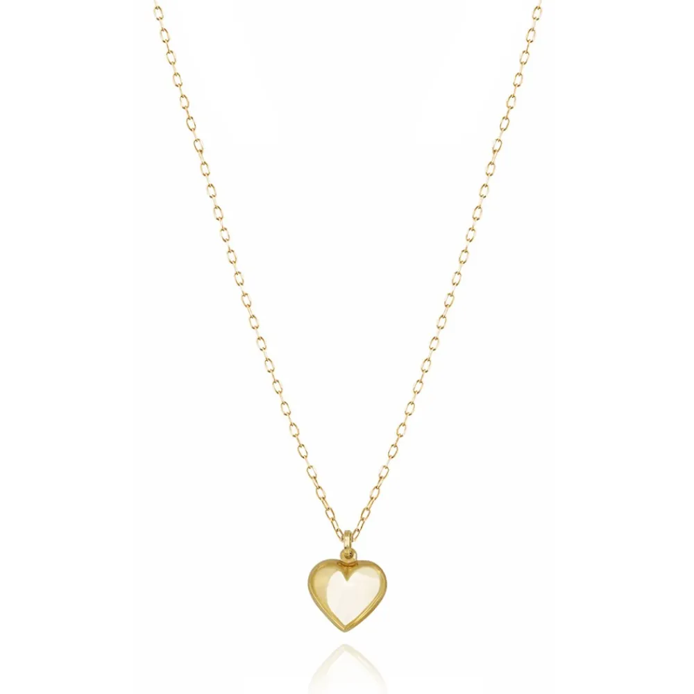 FACCO COLLANA  colore Giallo Simbolo:  CUORE "I sentimenti raccontati dall?Anima"