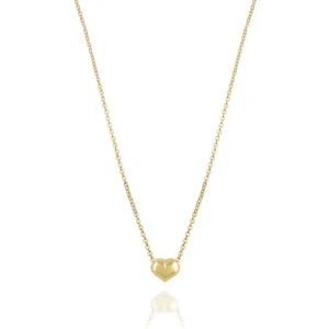 FACCO COLLANA  colore Giallo Simbolo:  CUORE "I sentimenti raccontati dall?Anima"