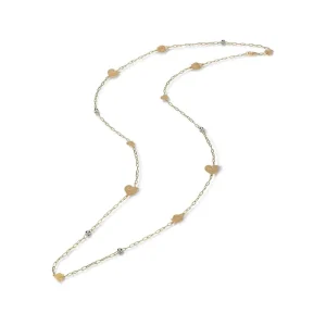 CHANTECLER Collana con simboli in oro giallo e diamanti ref. 38521