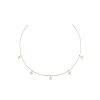 SALVINI Collana con stelle in oro rosa e diamante ref. 20087169