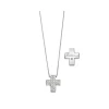 SALVINI Collana croce in oro bianco con diamanti ref. 20067605