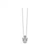 DONNA ORO COLLANA ANGELO IN ORO BIANCO E DIAMANTI ref. DHPF7276.003