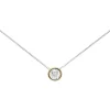 DONNA ORO COLLANA IN ORO BIANCO E GIALLO E DIAMANTI ref. DHPL7383.004