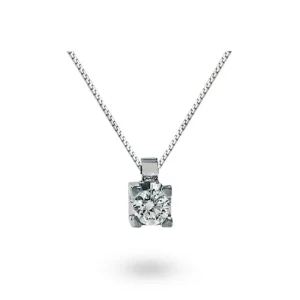 DONNA ORO COLLANA IN ORO BIANCO E DIAMANTE ref. DHPL7173.011