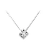 DONNA ORO COLLANA IN ORO BIANCO E DIAMANTI ref. DHPL8503.004