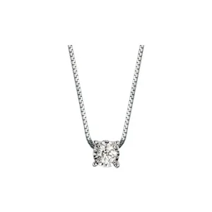 DONNA ORO COLLANA IN ORO BIANCO E DIAMANTI ref. DKPL6880.030