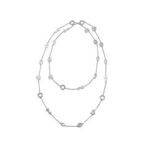 CHANTECLER Collana lunga Et Voilà in argento con simboli