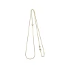 CHANTECLER Collana rolò con logo intercalare in oro ref. 29605