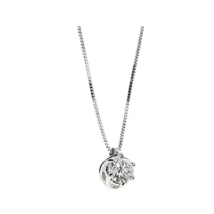 SALVINI Collana in oro bianco con diamante ref. 20076882