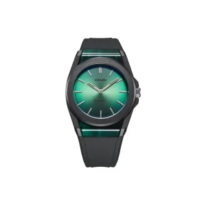 D1 MILANO CARBONLITE GREEN ref. D1-CLRJ05 nylon carbonio policarbonato acciaio inossidabile canna di fucile sunray verde Miyota