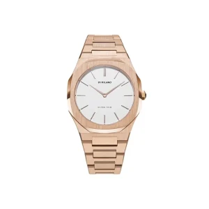D1 MILANO ULTRA THIN ROSE GOLD/EGGSHELL D1-UTBL02 donna