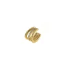 RUE DES MILLE EARCUFF 3 FILI BORCHIE ZIRCONI ref. EARZ-010-AU