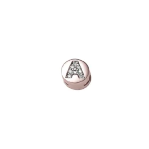DONNA ORO ELEMENTO A TONDO IN ORO ROSA E DIAMANTI - ELEMENTS ref. DCHF8119A.002