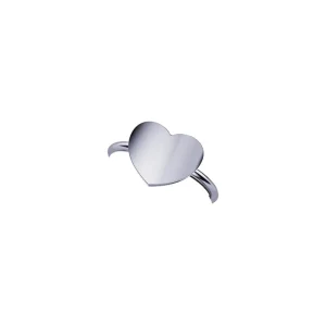 DONNA ORO ELEMENTO ANELLO CUORE ORO BIANCO
