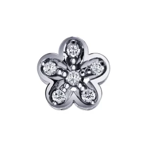 DONNA ORO ELEMENTO BRACCIALE FORTUNA ORO BIANCO E DIAMANTI