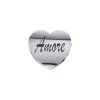 DONNA ORO ELEMENTO CUORE ORO BIANCO AMORE