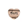 DONNA ORO ELEMENTO CUORE ORO ROSA AMORE