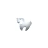 DONNA ORO ELEMENTO CANE IN ORO BIANCO ref. DCHF9187