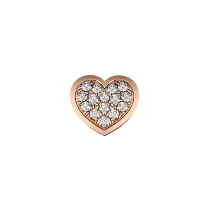 DONNA ORO ELEMENTO CUORE IN ORO ROSA E DIAMANTI ref. DCHF9209.005
