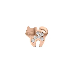 DONNA ORO ELEMENTO GATTO IN ORO ROSA E DIAMANTI ref. DCHF9194.002