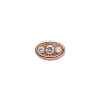 DONNA ORO ELEMENTO OVALE IN ORO ROSA E DIAMANTI ref. DCHF8566.004