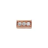 DONNA ORO ELEMENTO RETTANGOLO IN ORO ROSA E DIAMANTI ref. DCHF8549.007