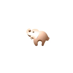 DONNA ORO ELEMENTO ELEFANTE IN ORO ROSA - ELEMENTS ref. DCHF9297
