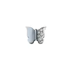 DONNA ORO ELEMENTO FARFALLA VULCANO IN ORO BIANCO E DIAMANTI - ELEMENTS ref. DCHF9197.002