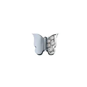 DONNA ORO ELEMENTO FARFALLA VULCANO IN ORO BIANCO E DIAMANTI - ELEMENTS ref. DCHF9197.002