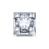 DONNA ORO ELEMENTO GRIFFE ORO BIANCO CON DIAMANTE