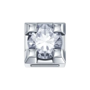 DONNA ORO ELEMENTO GRIFFE ORO BIANCO CON DIAMANTE