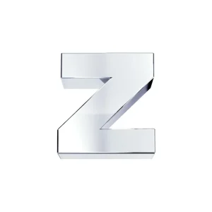 DONNA ORO ELEMENTO LETTERA IN ORO BIANCO